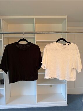 ATM Slub Jersey Schoolboy Crew Neck Tee